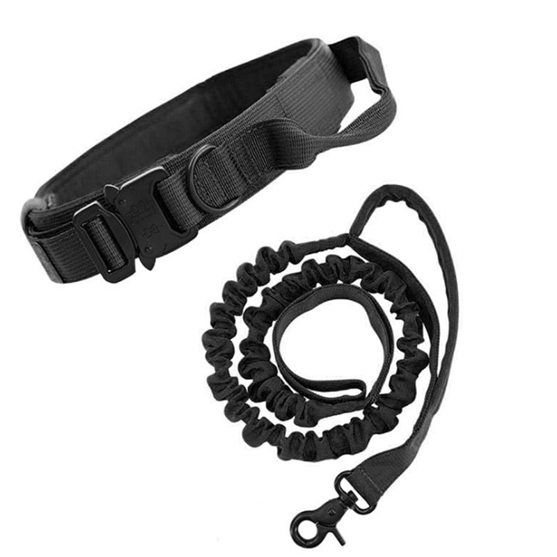 Tactical Dog Collar and Leash Set