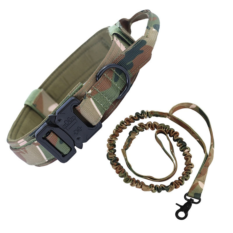Tactical Dog Collar and Leash Set