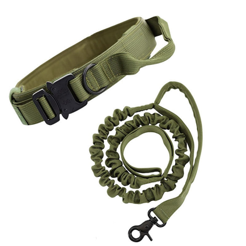 Tactical Dog Collar and Leash Set