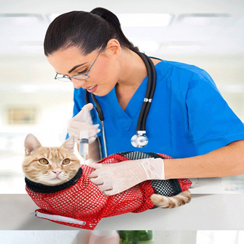 Bathing Cat Shower Bag