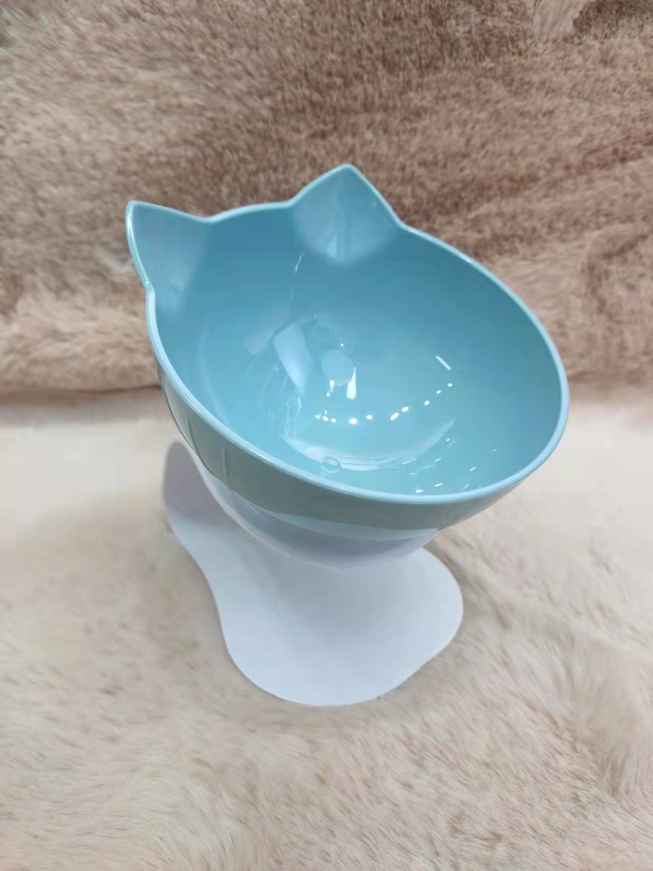 Non-Slip Double Cat Bowl Pet Water Food Feed