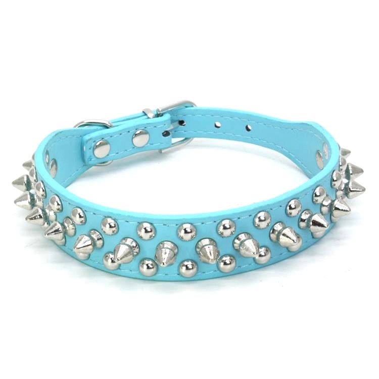 Adjustable Leather Pet Dog collar Neck Strap