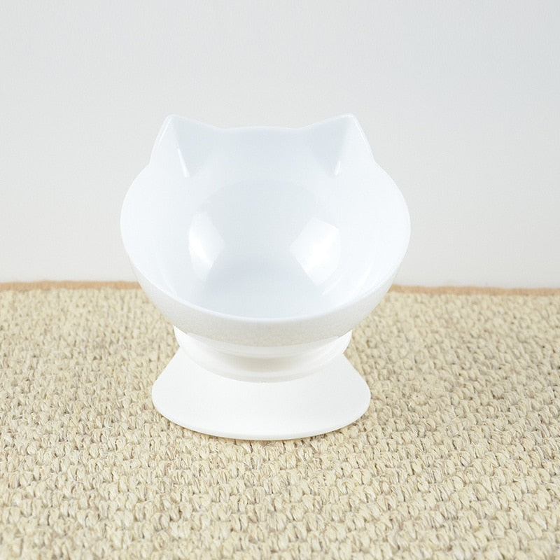 Non-Slip Double Cat Bowl Pet Water Food Feed