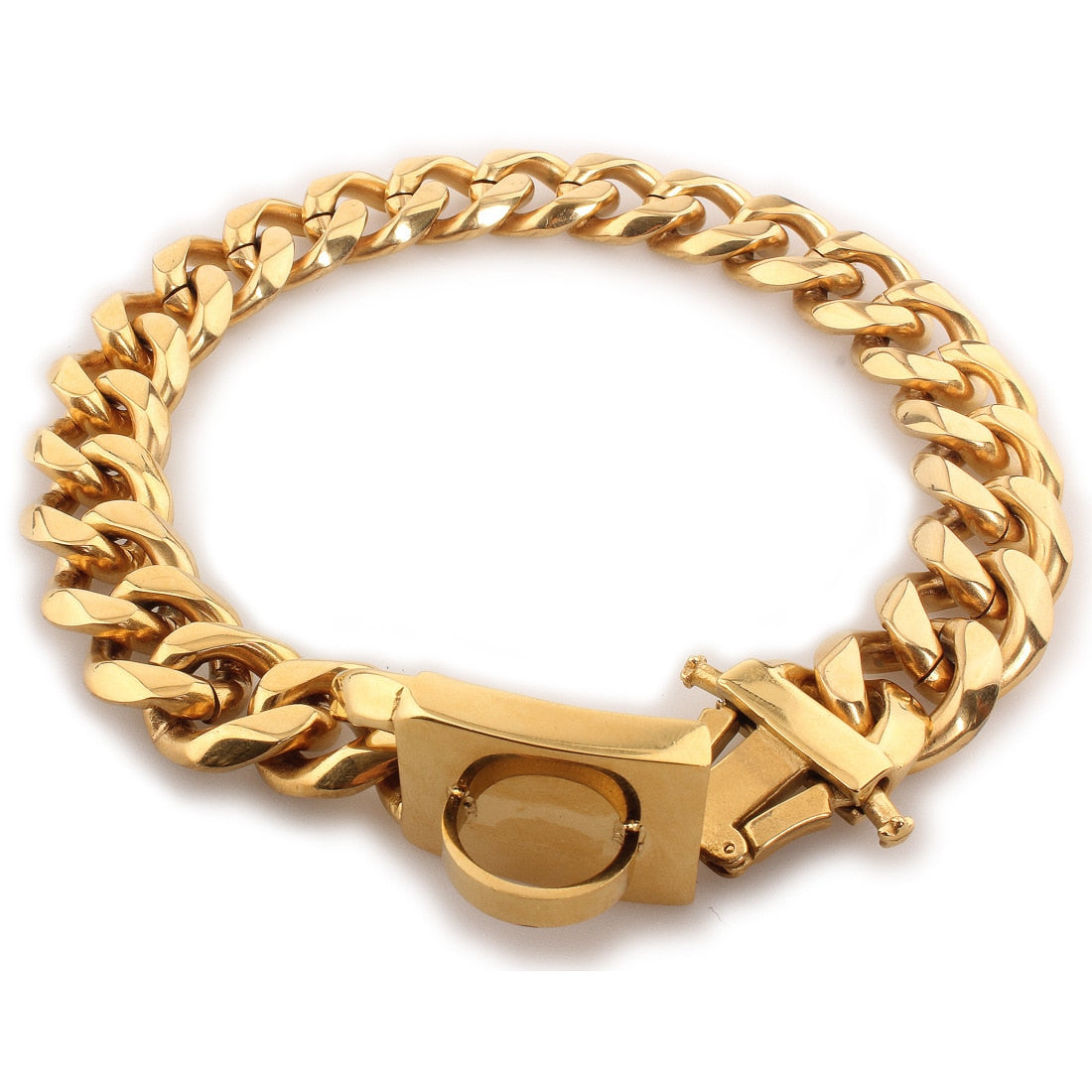 Strong Metal Dog Chain Necklace. 19mm
