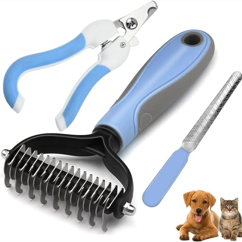 Pet Fur Knot Cutters । Dog Grooming Shedding Tools