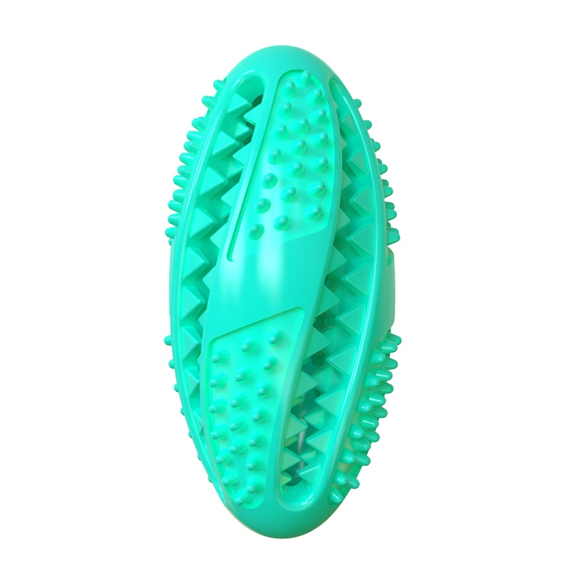 Rubber Dog Treat Ball Puppy Chew Toy Food Dispensers