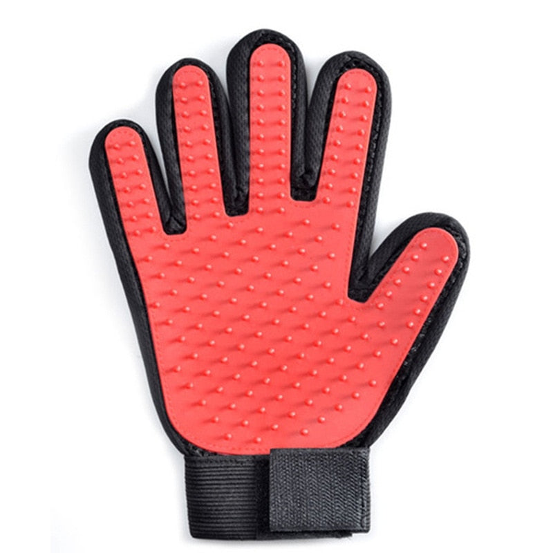 Pet Glove Groomer for Hair. Cleaning. and Massage