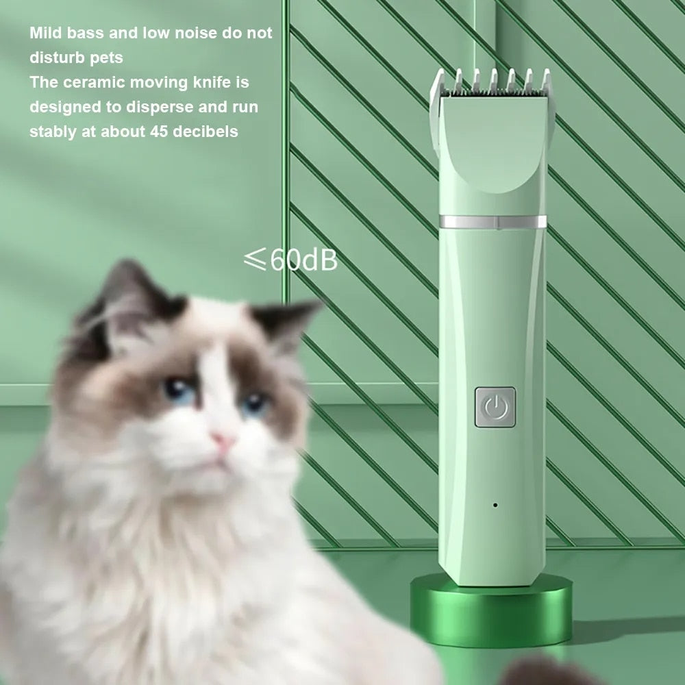 Best Dog Hair Trimmer. Electric Rechargeable