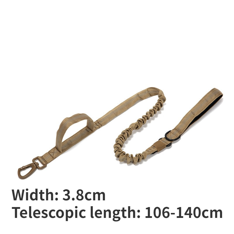 Durable Tactical Dog Leashes and Collars Military Heavy Duty