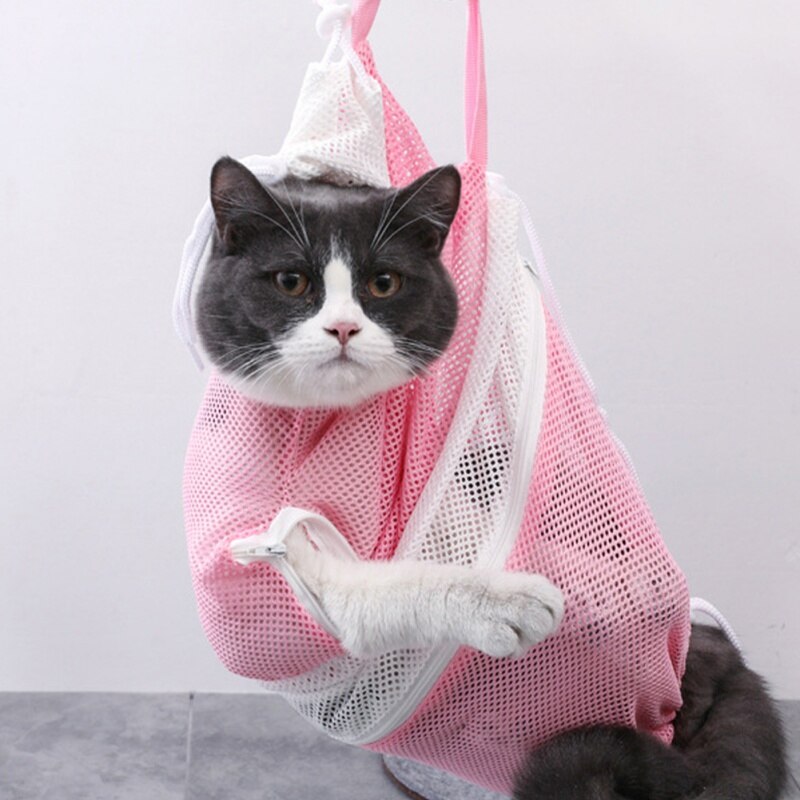 Bathing Cat Shower Bag