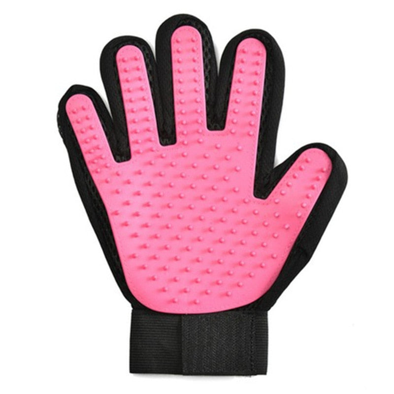 Pet Glove Groomer for Hair. Cleaning. and Massage