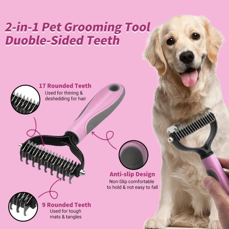 Pet Fur Knot Cutters । Dog Grooming Shedding Tools