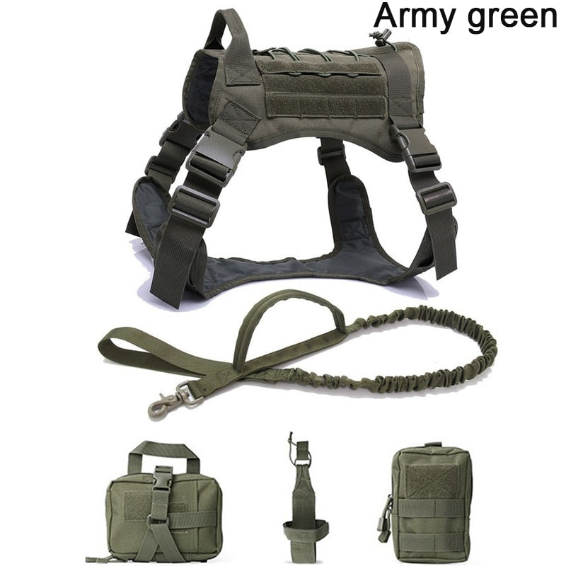 Military Dog Harness with Handle Hunting