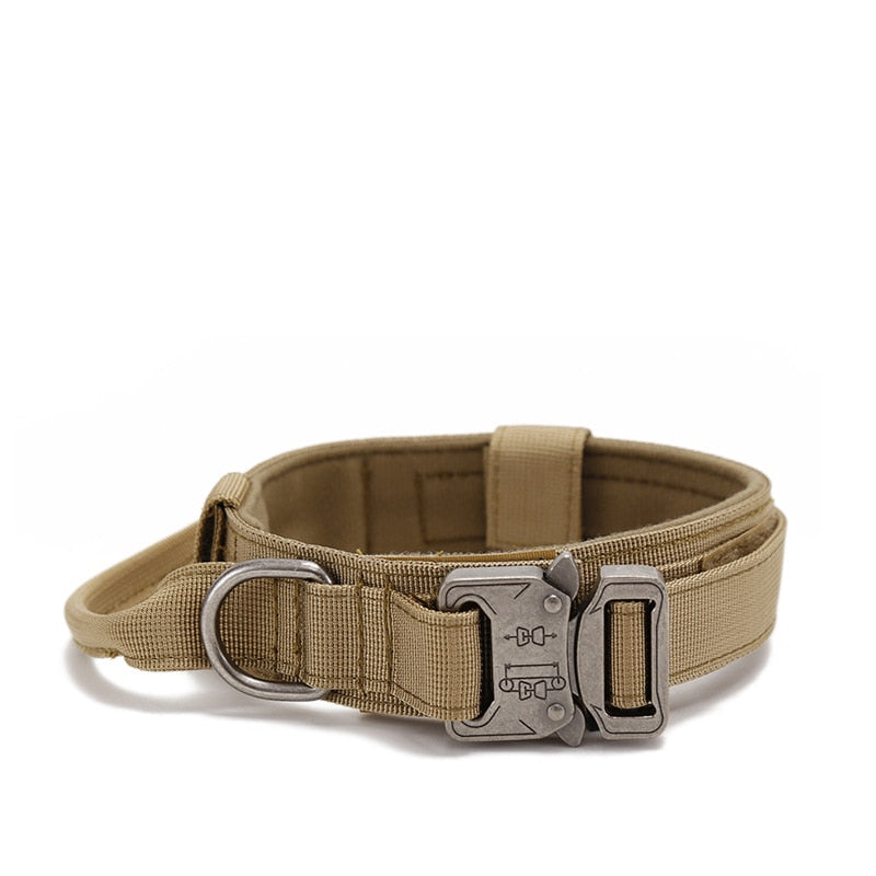 Durable Tactical Dog Leashes and Collars Military Heavy Duty