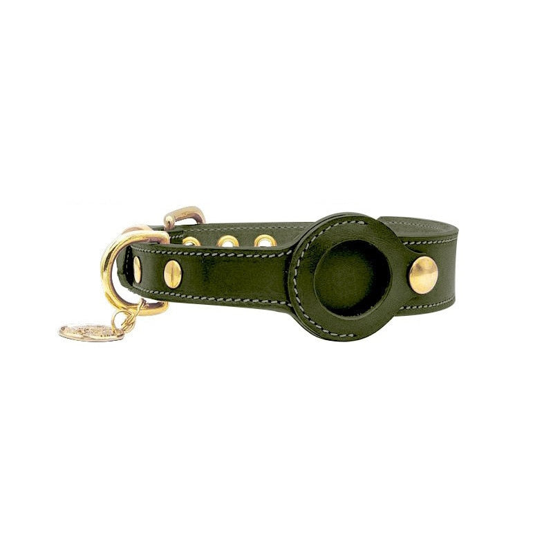 Genuine Dog Leather Collars । Rolled Leather Dog Collar