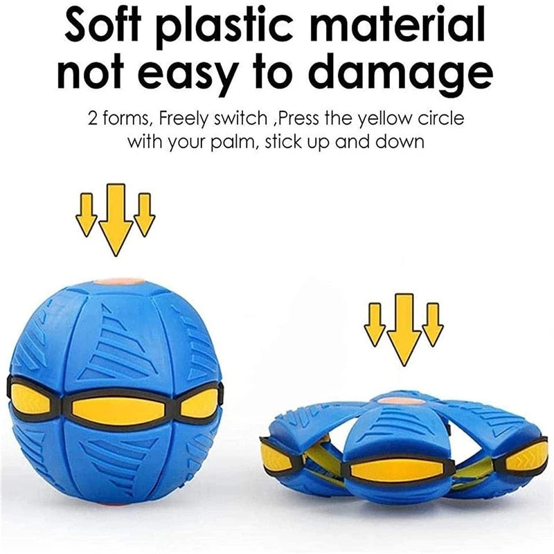 Flying Saucer Ball Magic Deformation UFO TOY