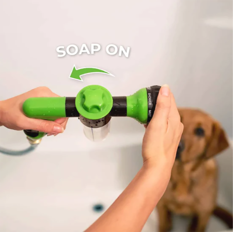 Pet Grooming Hose Sprayer Nozzle with High-pressure