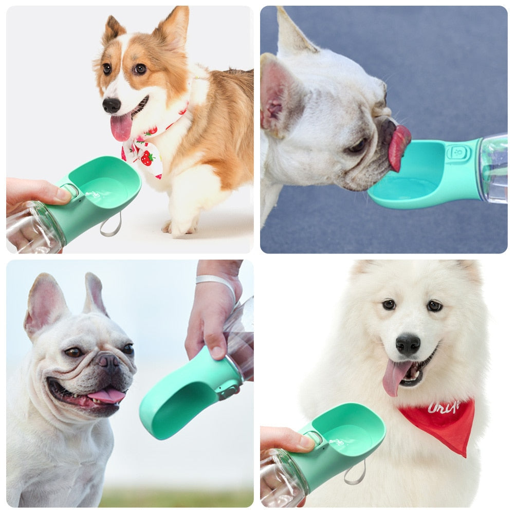 Portable Dog Water Bottle for Outdoor and Leakproof