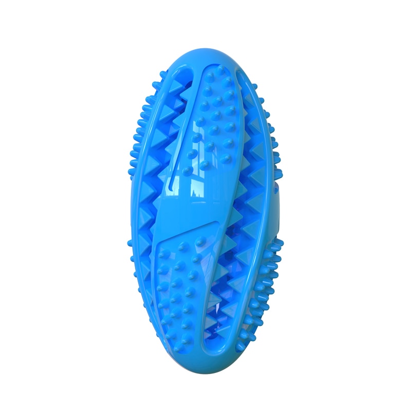 Rubber Dog Treat Ball Puppy Chew Toy Food Dispensers
