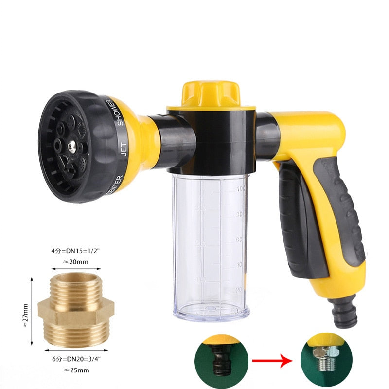 Pet Grooming Hose Sprayer Nozzle with High-pressure