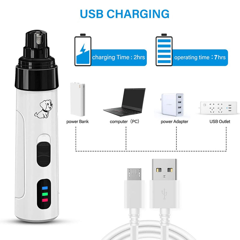 Rechargeable Best Nail Grinders for Dogs