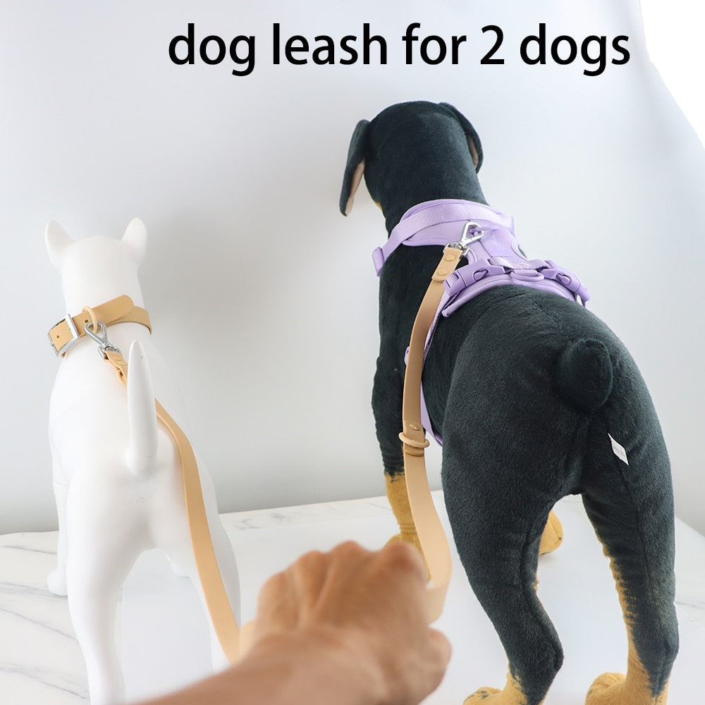 PVC Comfortable Harness Adjustable Dog Chest Strap Leash