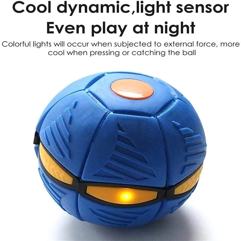 Flying Saucer Ball Magic Deformation UFO TOY