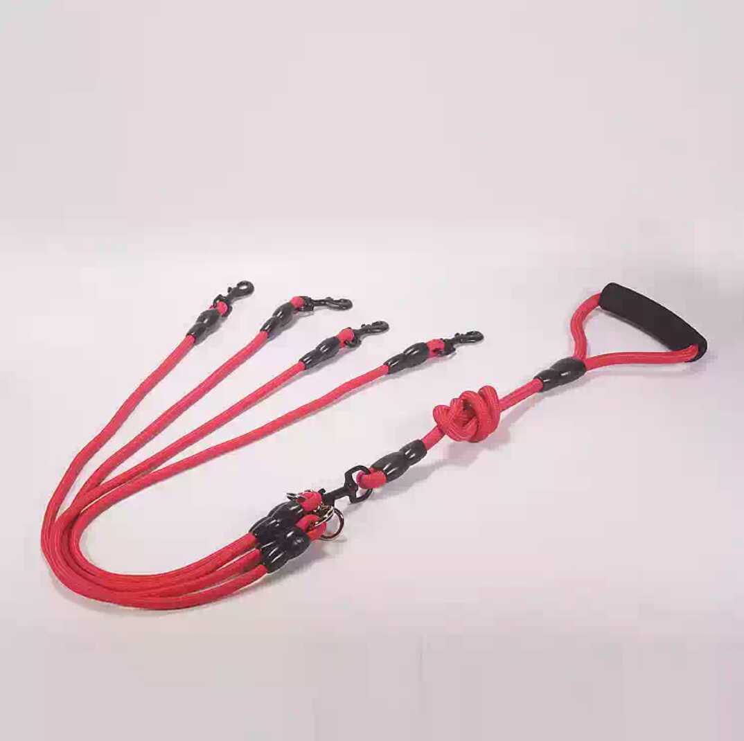 Extendable Dog Chain Rope Leash. 2/3/4 in 1