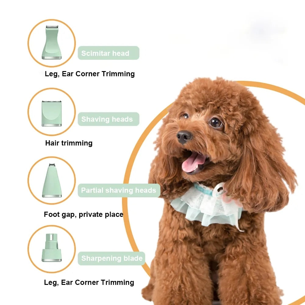 Best Dog Hair Trimmer. Electric Rechargeable