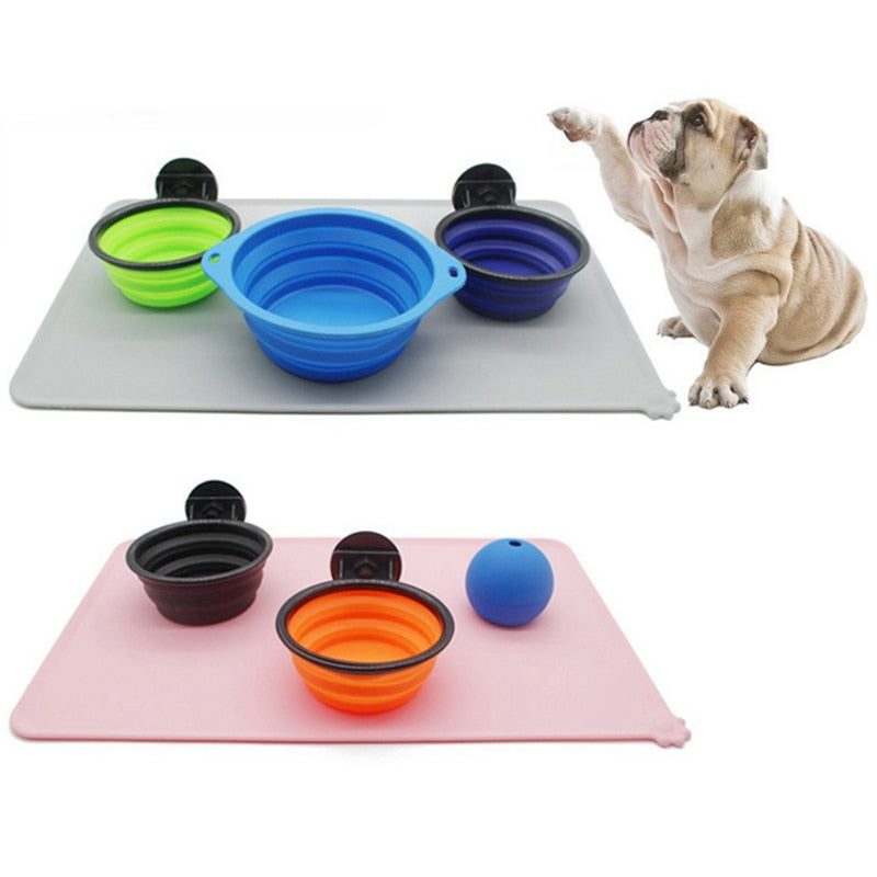 Pet Waterproof Mat with High Lips Silicone