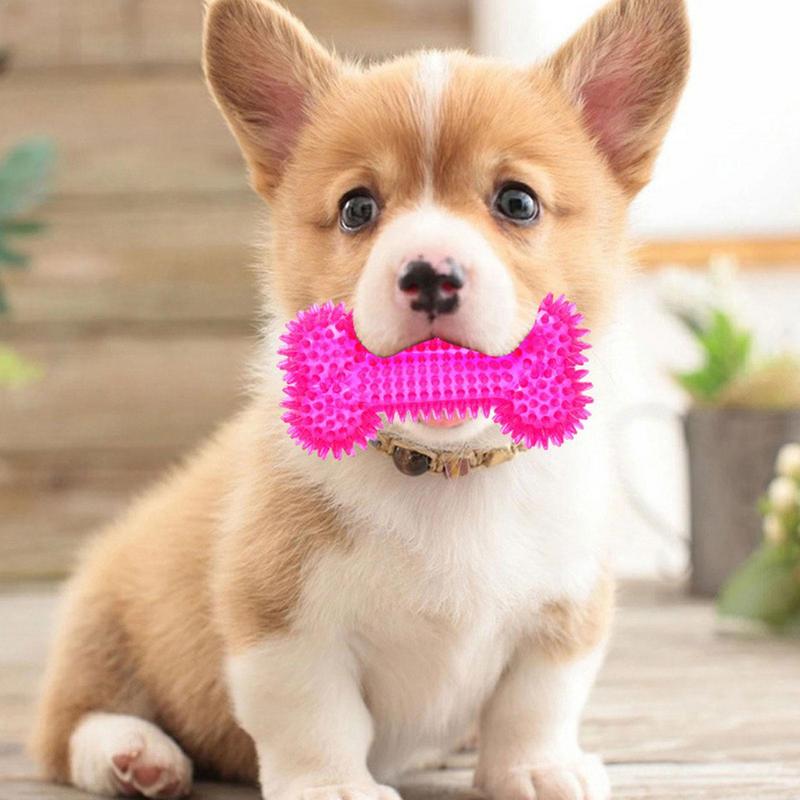 Bone-Piercing Shape Dog Teeth Cleaning Toys
