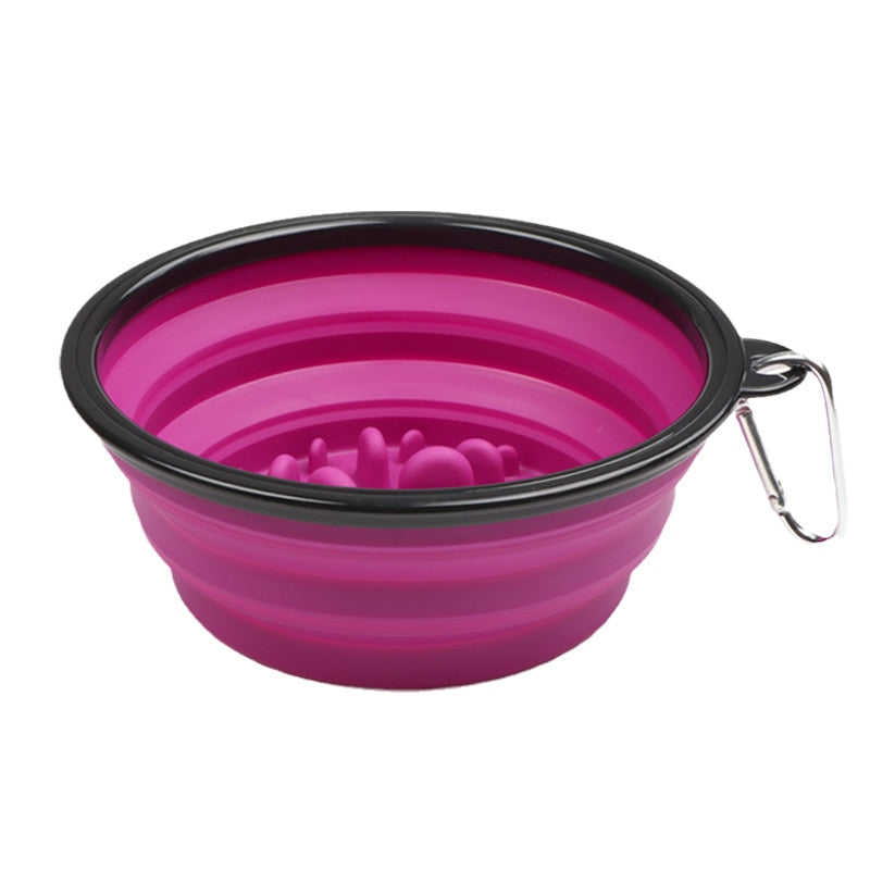 Dog Travel Bowls । Slow Food Bowl Flodable । 1 Litre
