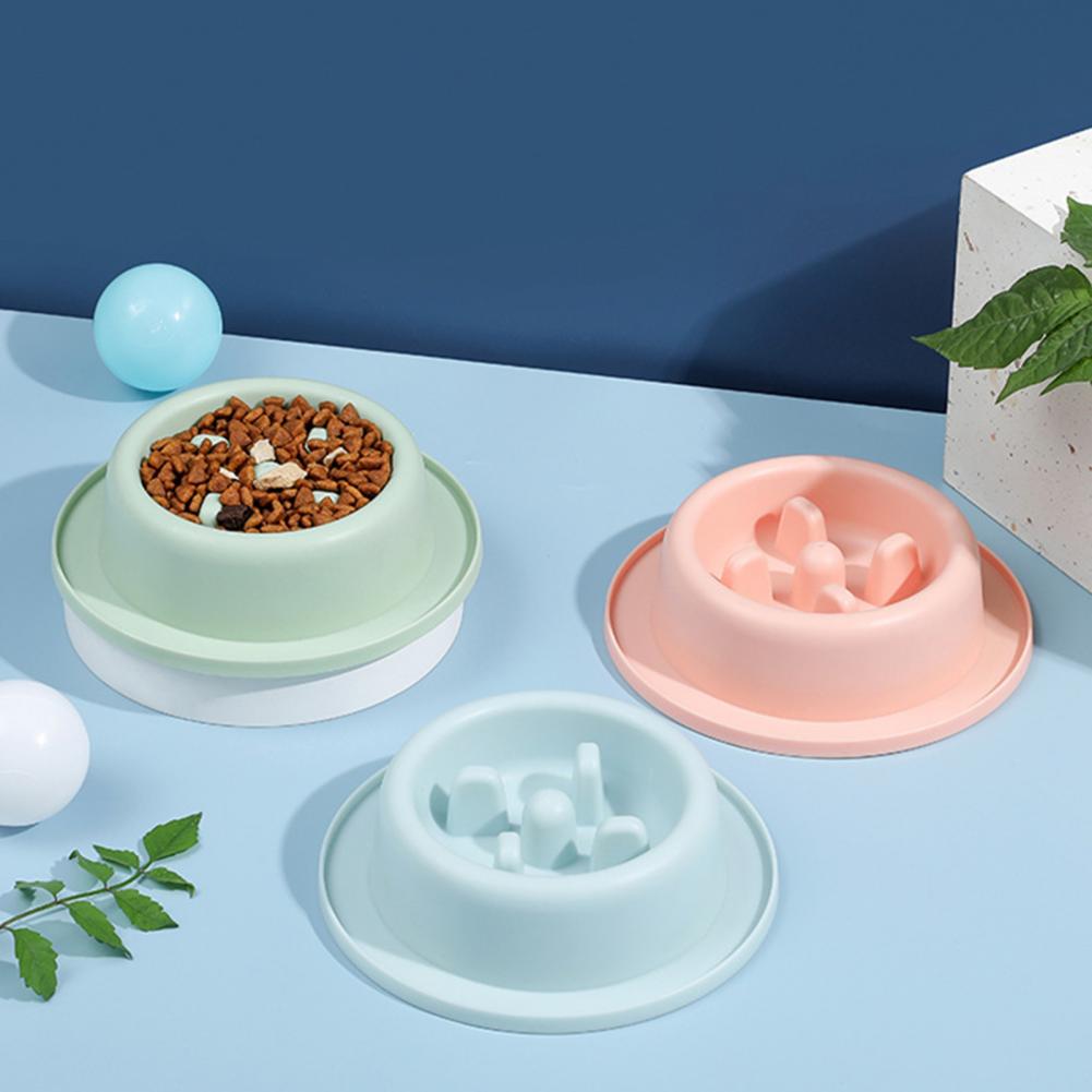 Safe Non-Slip Slow Feeder Pet Bowls