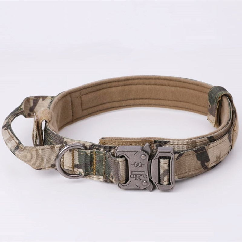 Durable Tactical Dog Leashes and Collars Military Heavy Duty