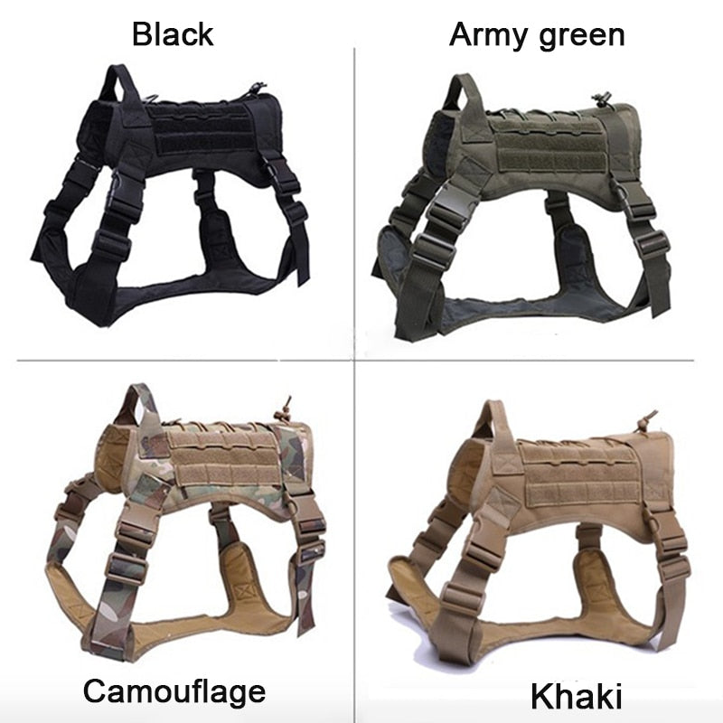Military Dog Harness with Handle Hunting