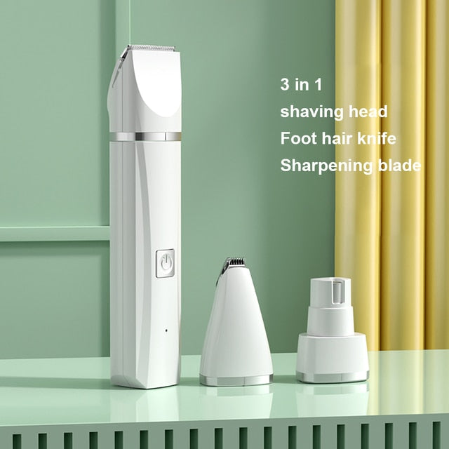 Best Dog Hair Trimmer. Electric Rechargeable