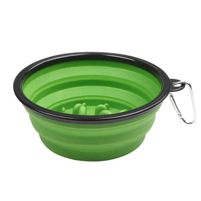 Dog Travel Bowls । Slow Food Bowl Flodable । 1 Litre