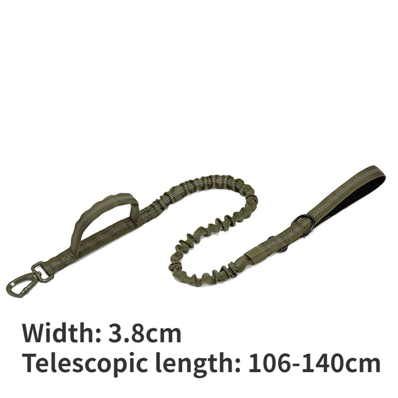 Durable Tactical Dog Leashes and Collars Military Heavy Duty
