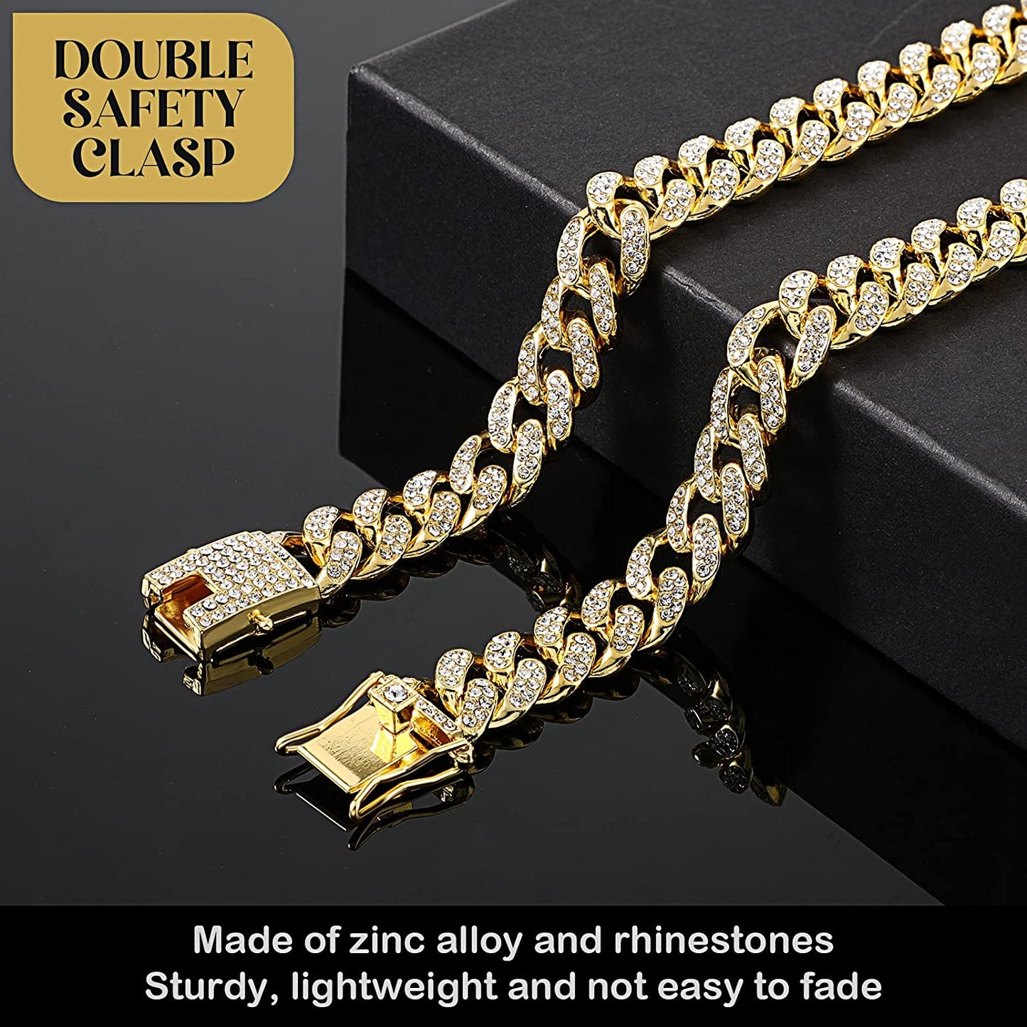 Luxury Diamond Dog Chain Collars