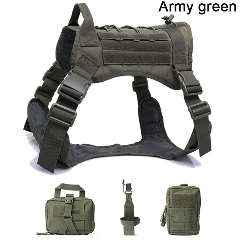 Military Dog Harness with Handle Hunting