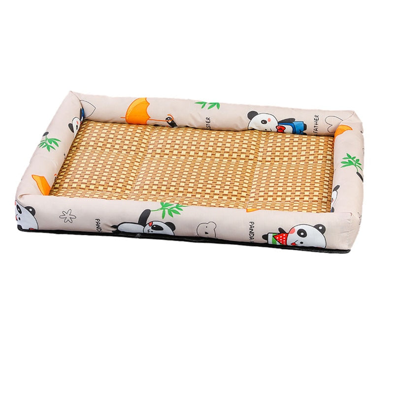 Summer Rattan Bed Comfortable Pet