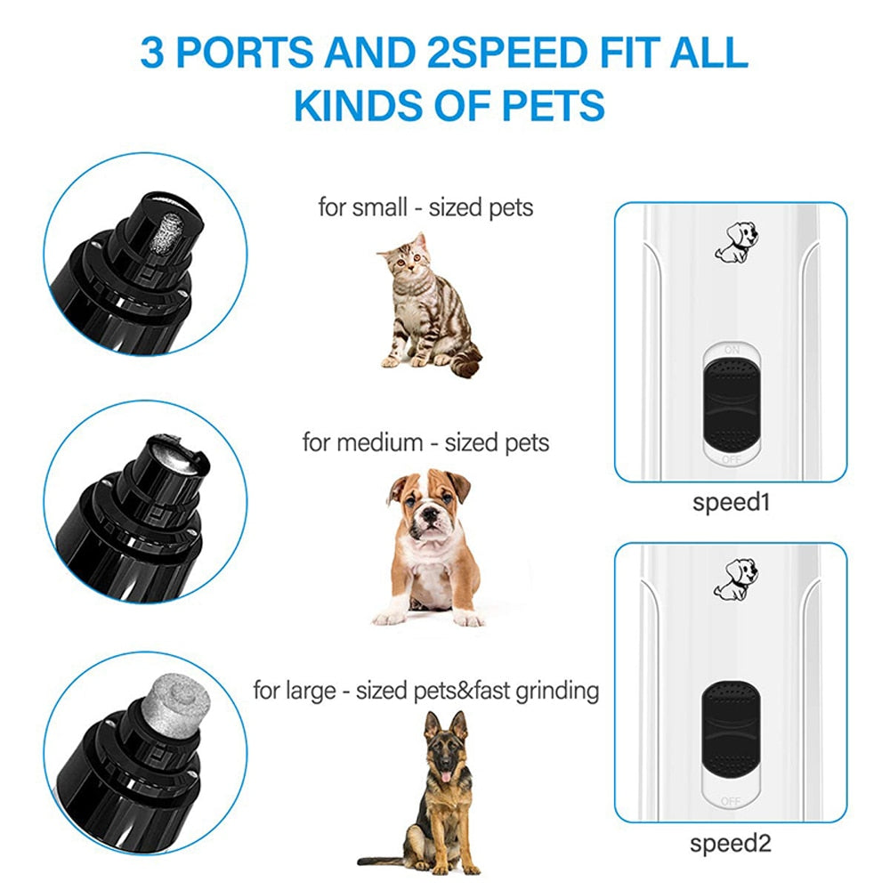 Rechargeable Best Nail Grinders for Dogs