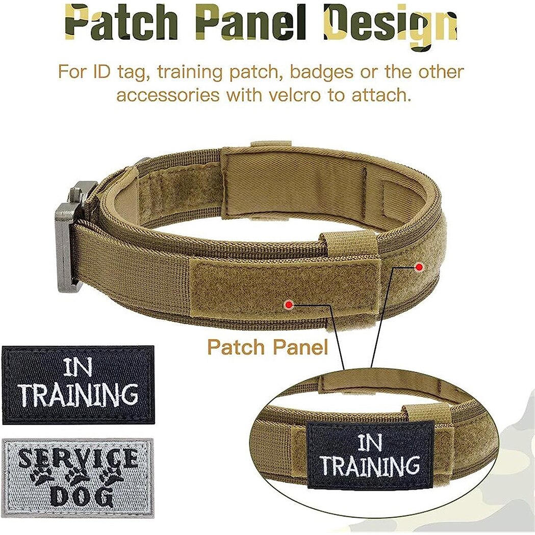 Tactical Dog Collar and Leash Set