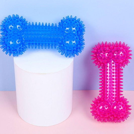 Bone-Piercing Shape Dog Teeth Cleaning Toys