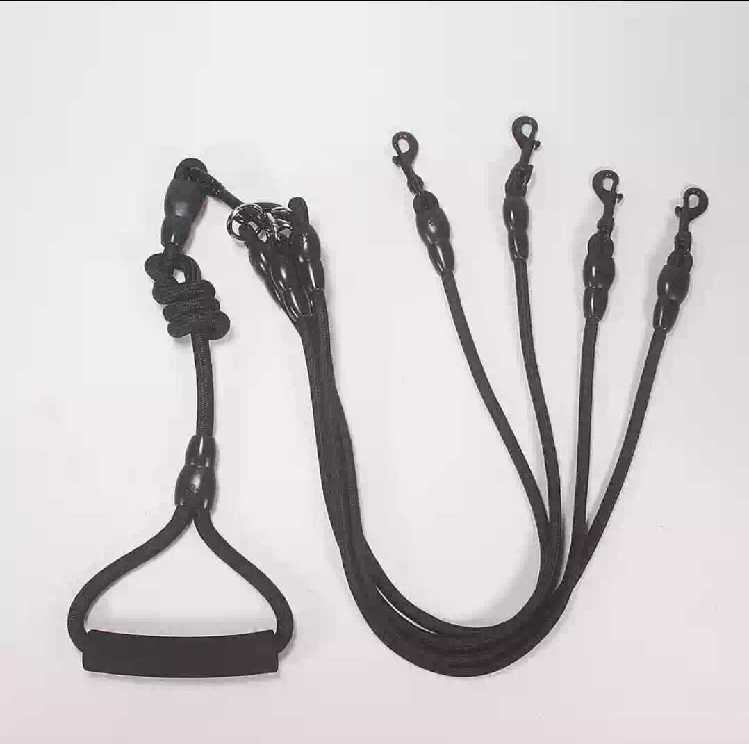 Extendable Dog Chain Rope Leash. 2/3/4 in 1