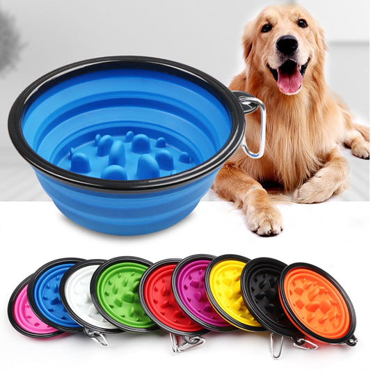 Dog Travel Bowls । Slow Food Bowl Flodable । 1 Litre