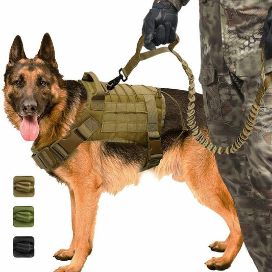 Military Dog Harness with Handle Hunting