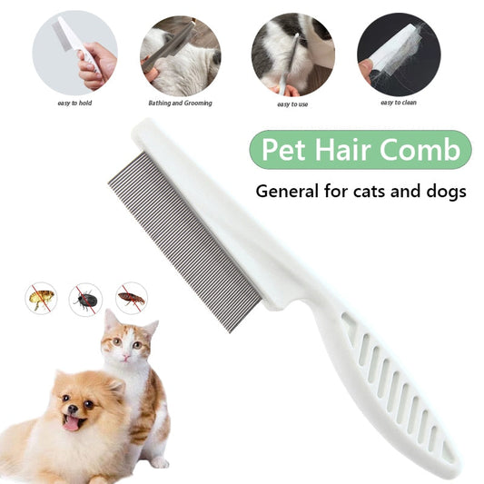Pet Flea Comb Multifunctional Hair Cleaning Brush