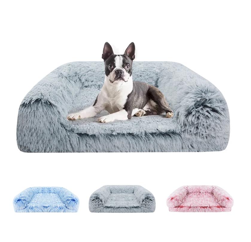 Pet Sofa Bed Plush Kennel All size Dog