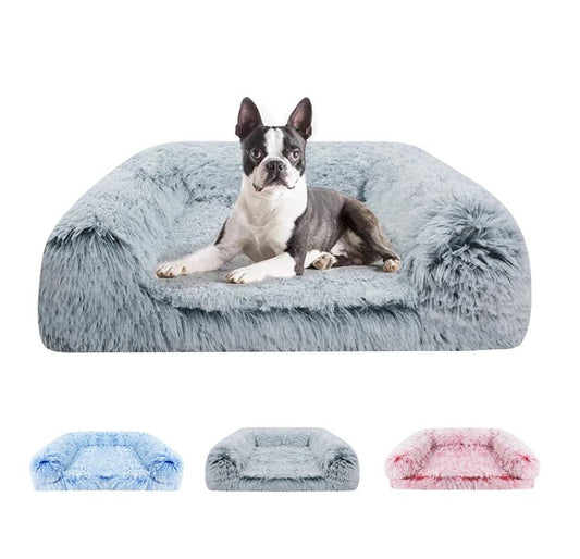 Pet Sofa Bed Plush Kennel All size Dog